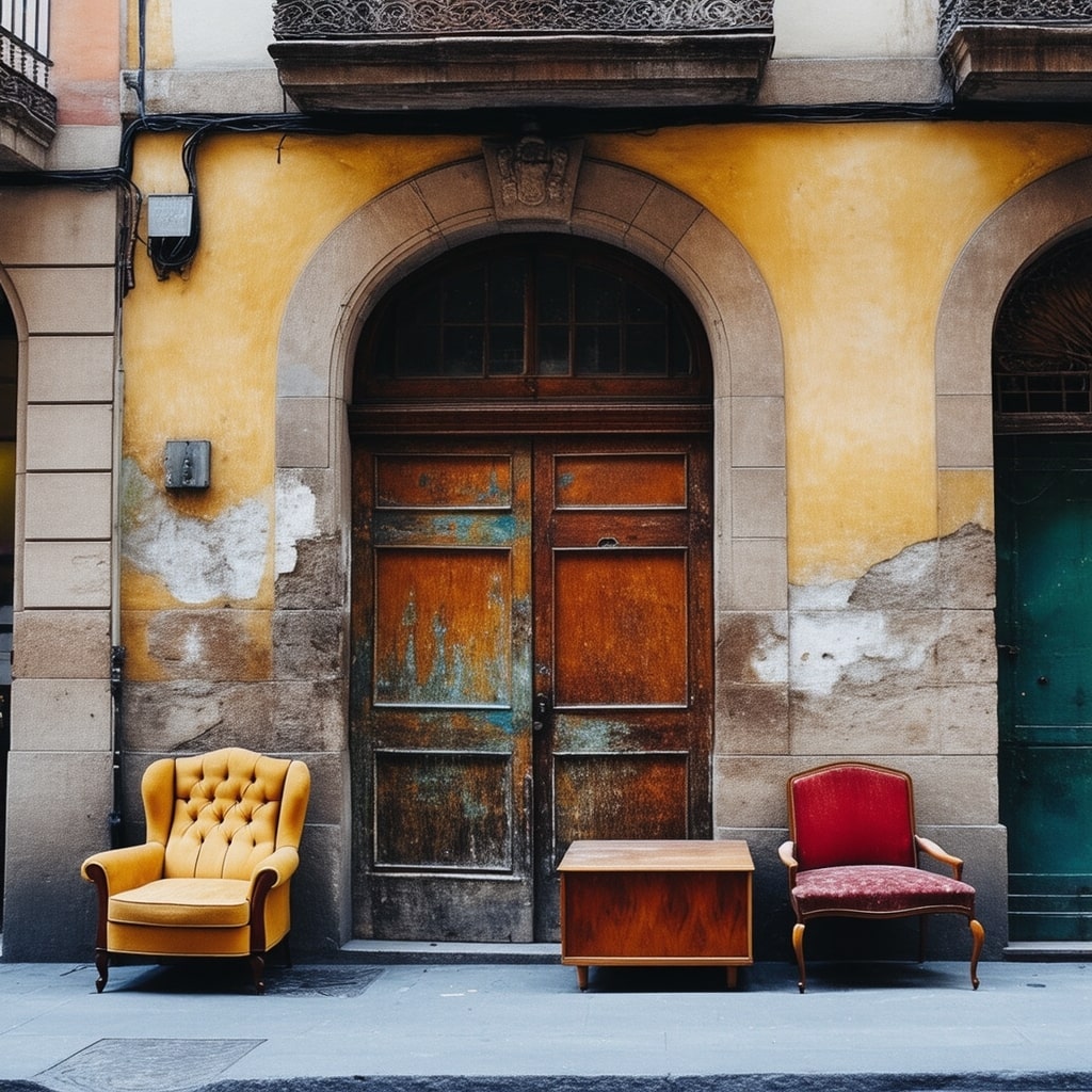 Servicio de compra de muebles antiguos o vintage en Sabadell