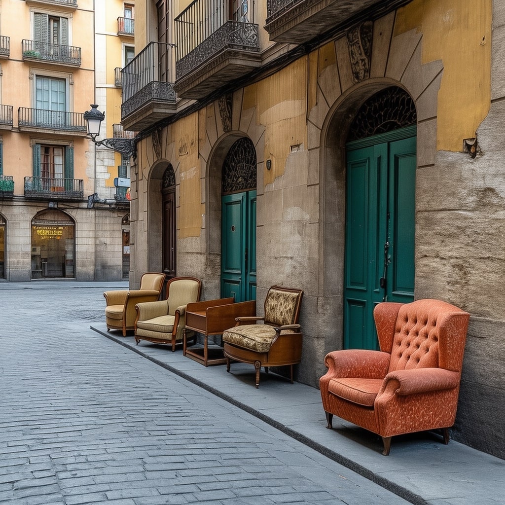 Servicio de compra de muebles antiguos o vintage en Gavá