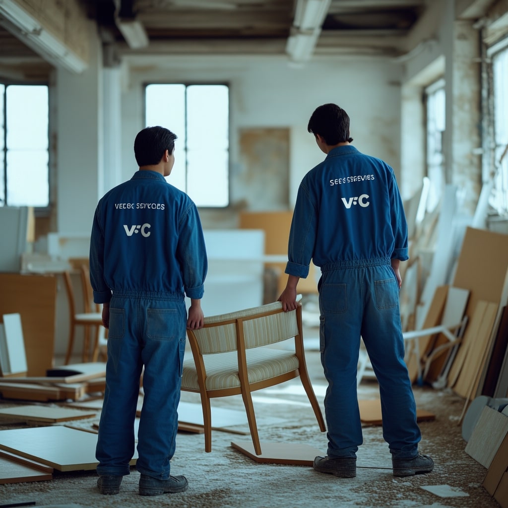 Limpieza y vaciado comercial con VCServeis